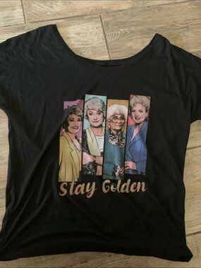 Golden Girls off the shoulder tee